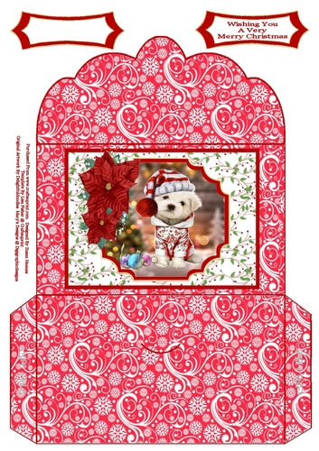 Sweet Christmas Dog 2 - Money Wallet