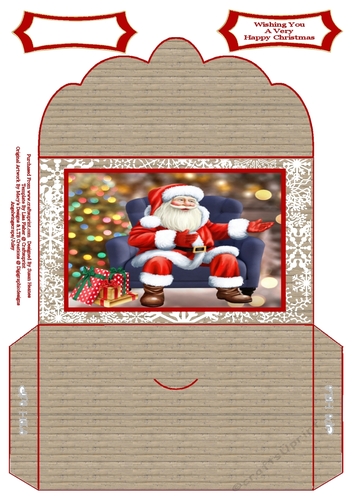 Visit To See Santa - Money Wallet