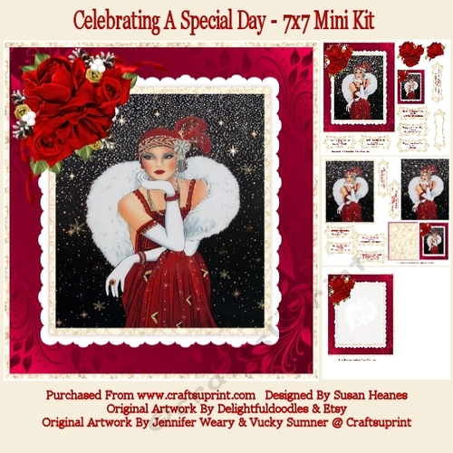 Celebrating A Special Day - 7x7 Mini Kit