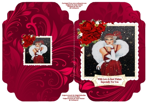 Celebrating A Special Day - Cut And Fold Card