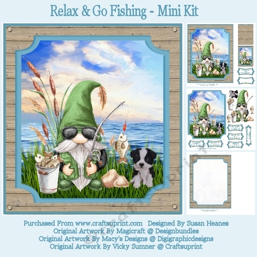 Relax & Go Fishing - Mini Kit