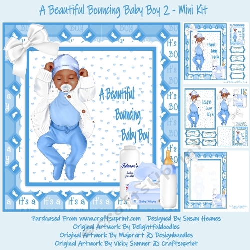 A Beautiful Bouncing Baby Boy 2 - Mini Kit