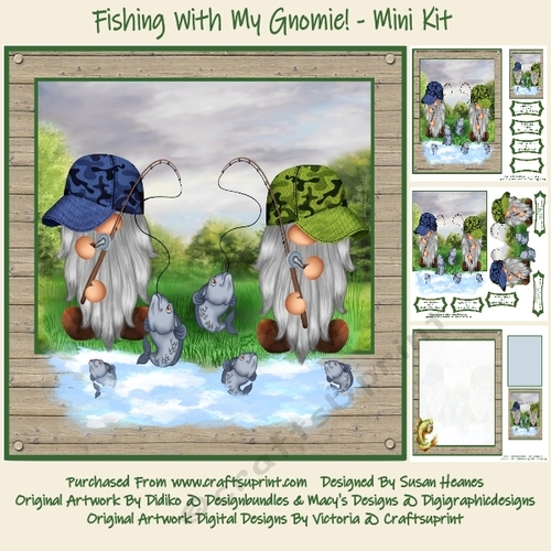 Fishing With My Gnomie! - Mini Kit