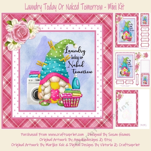 Laundry Today Or Naked Tomorrow - Mini Kit