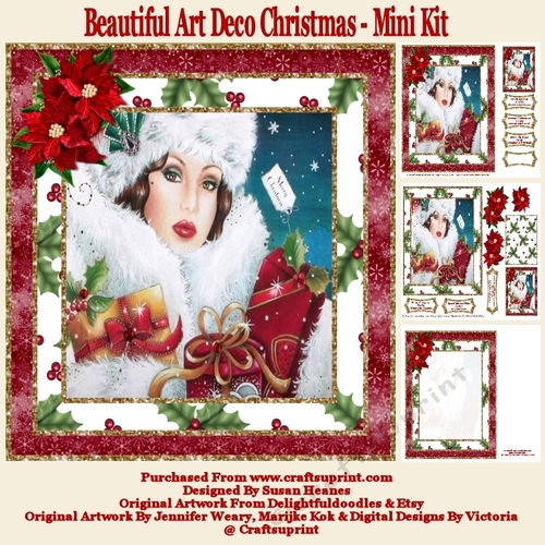 Beautiful Art Deco Christmas - Mini Kit