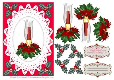 Glowing Christmas Lamp