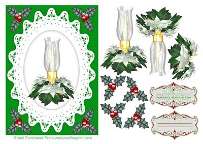 Glowing Christmas Lamp 2