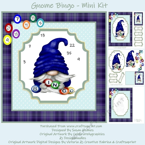 Gnome Bingo - Mini Kit