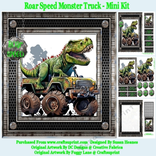 Roar Speed Monster Truck - Mini Kit