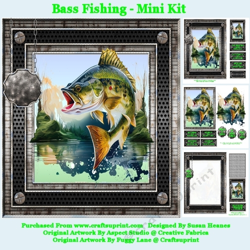 Bass Fishing - Mini Kit