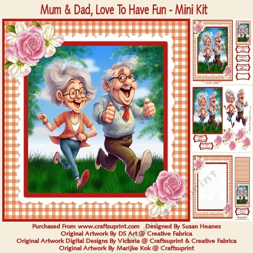 Mum & Dad, Love To Have Fun - Mini Kit
