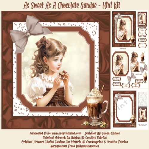 As Sweet As A Chocolate Sundae - Mini Kit