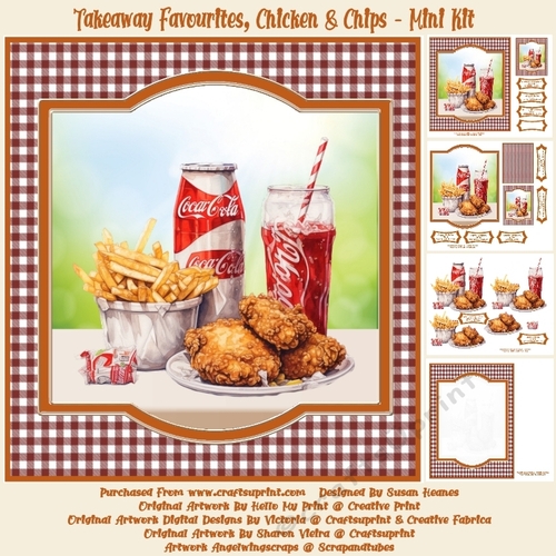 Takeaway Favourites, Chicken & Chips - Mini Kit