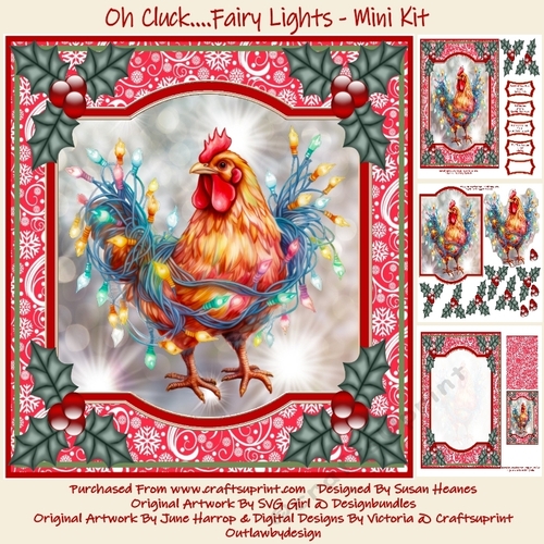 Oh Cluck....Fairy Lights - Mini Kit