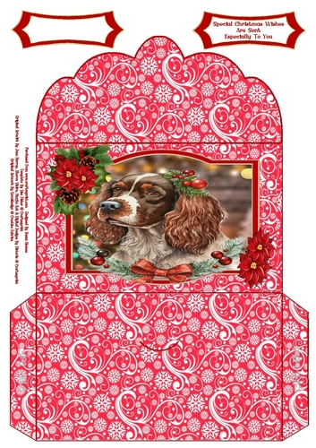 A Spaniels Christmas - Money Wallet
