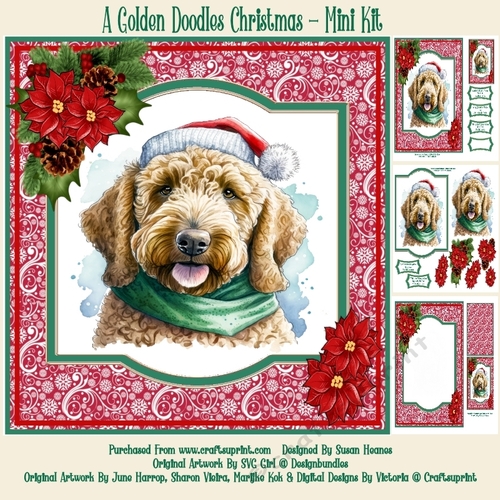 A Golden Doodles Christmas - Mini Kit