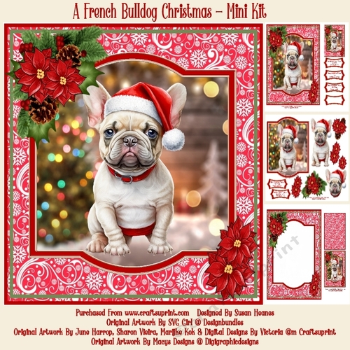 A French Bulldog Christmas - Mini Kit