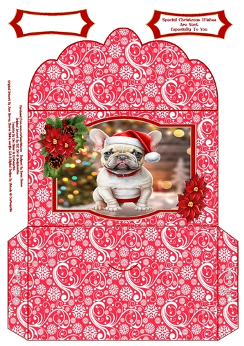 A French Bulldog Christmas - Money Wallet