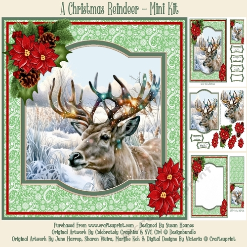 A Christmas Reindeer - Mini Kit