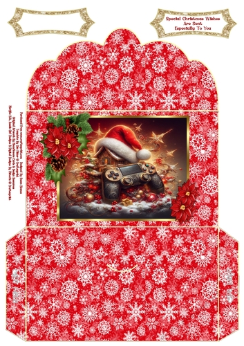 For A Christmas Gamer - Money Wallet