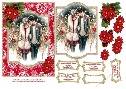 A Couples First Christmas - 5x7