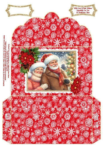 For A Special Couple At Christmas Time - Money Wallet