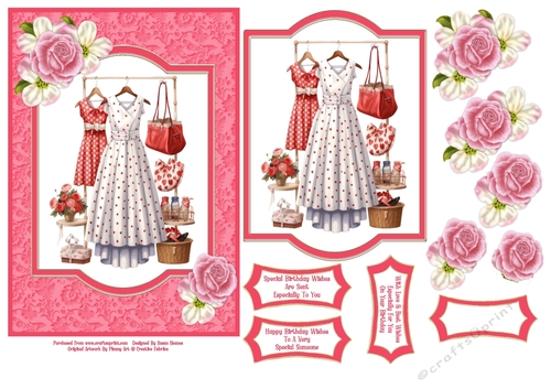 Shopping For A Dress & Accessories - 5x7