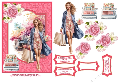 Shopping Time - 5x7