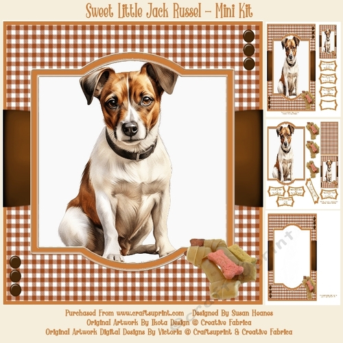 Sweet Little Jack Russel - Mini Kit