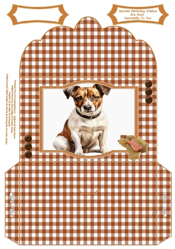Sweet Little Jack Russel - Money Wallet