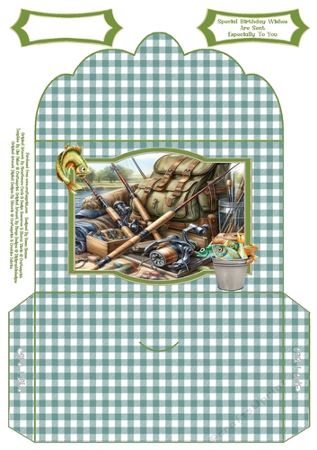 Lets Go Fishing - Money Wallet