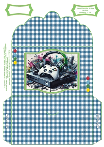 For A Birthday Gamer - Money Wallet