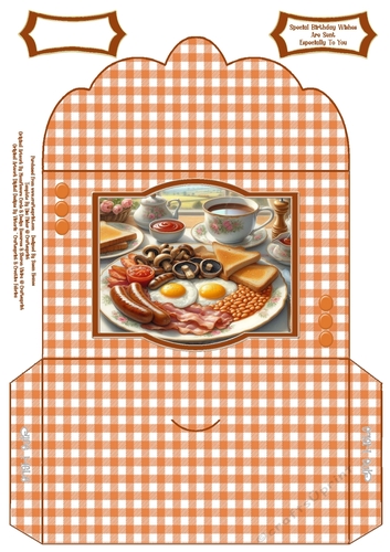 A Fried Breakfast - Money Wallet