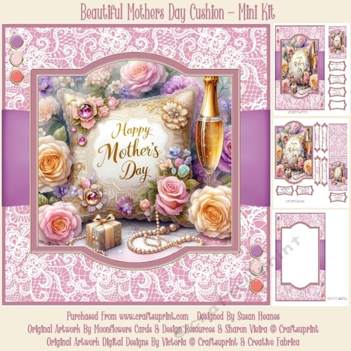 Beautiful Mothers Day Cushion - Mini Kit
