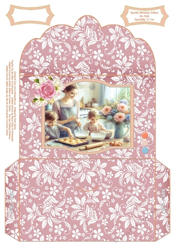 Baking Time With Mum - Money Wallet