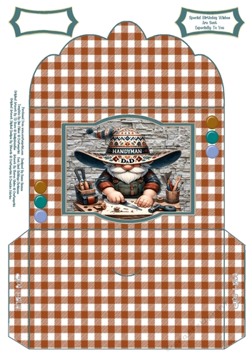 Handyman Dad - Money Wallet