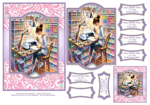 The Clever Crafter - 5x7