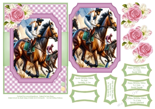 A Day At The Races - 5x7