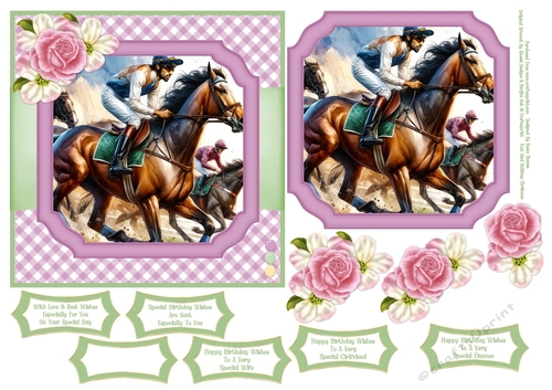 A Day At The Races - 6x6
