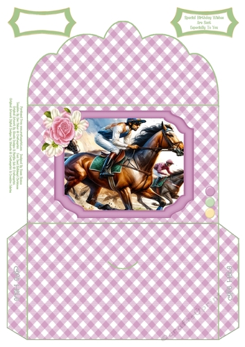 A Day At The Races - Money Wallet