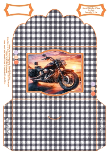 Harley Sunset - Money Wallet