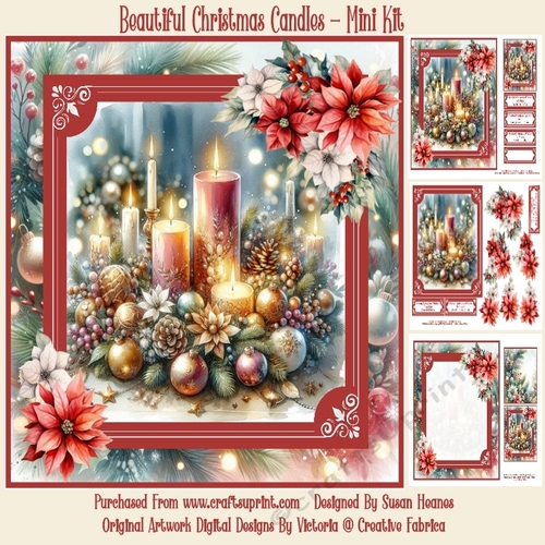 Beautiful Christmas Candles - Mini Kit