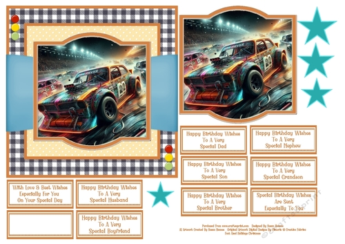 Banger Racing Night 2 - 6x6