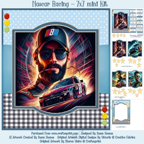 Nascar Racing - 7x7 Mini Kit