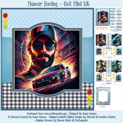 Nascar Racing - 6x6 Mini Kit