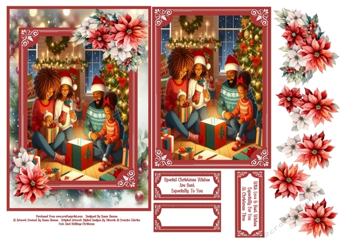 Christmas Is For Family - 5x7 3