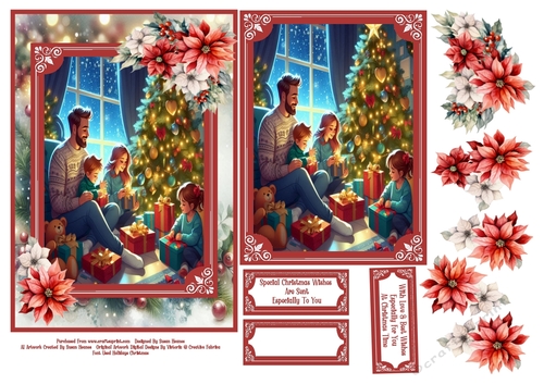 Christmas Is For Family - 5x7 4