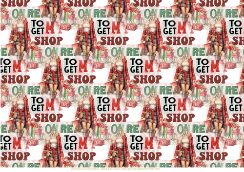 Ready To Get My Shop On - Paper