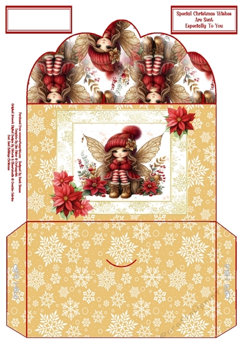 Sweet Christmas Fairy - Money Wallet
