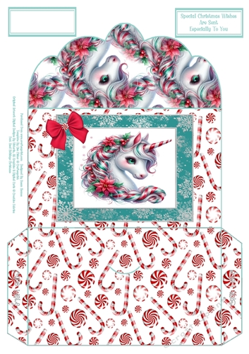 Christmas Unicorn - Money Wallet